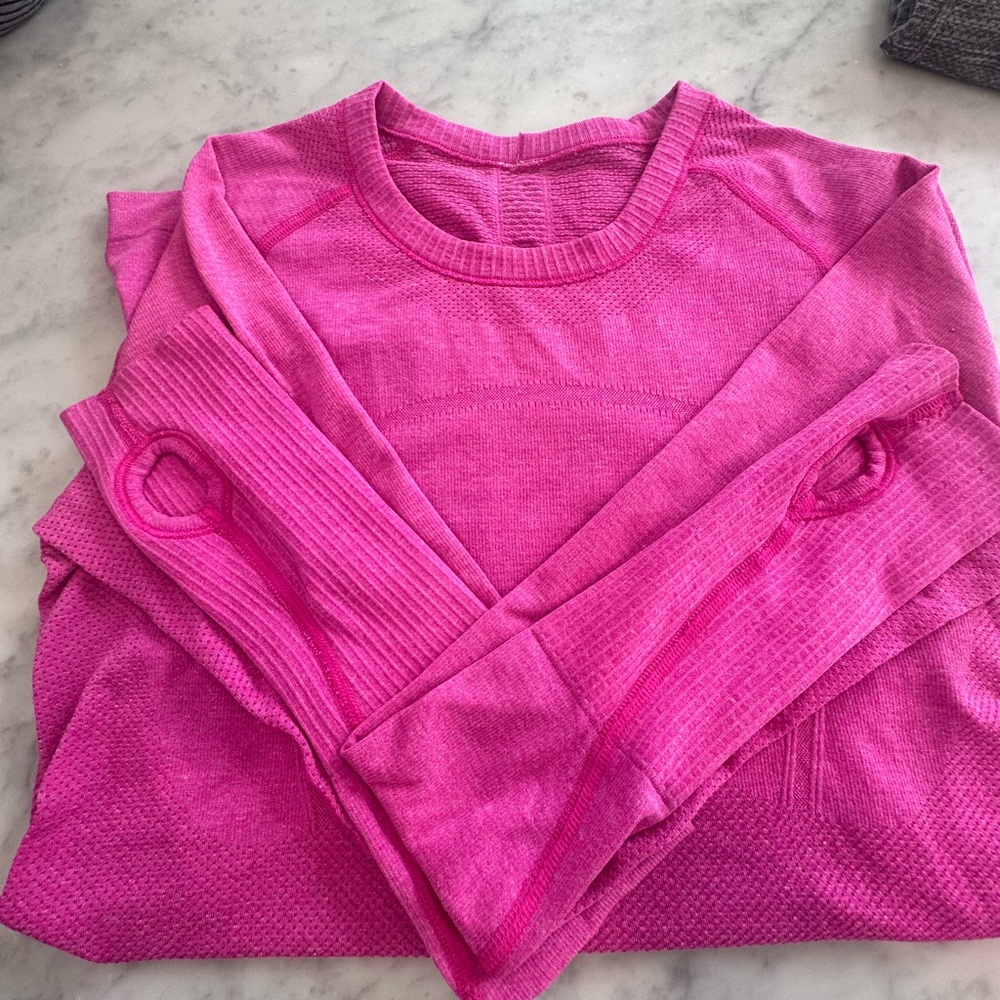 Lululemon Run Swiftly long sleeve shirt